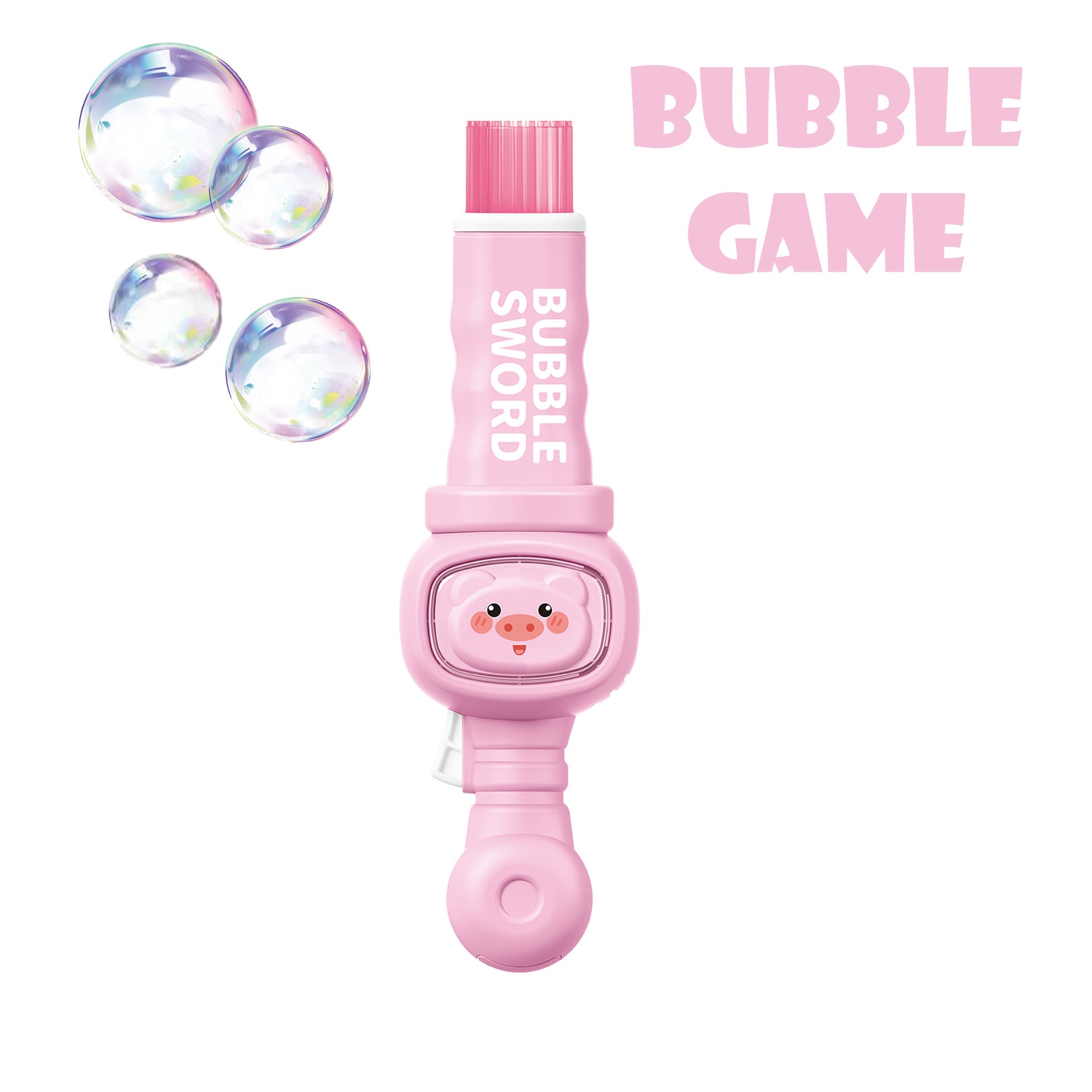 Piggy Zauberblasen-Set mit Rauch und Handschuhen