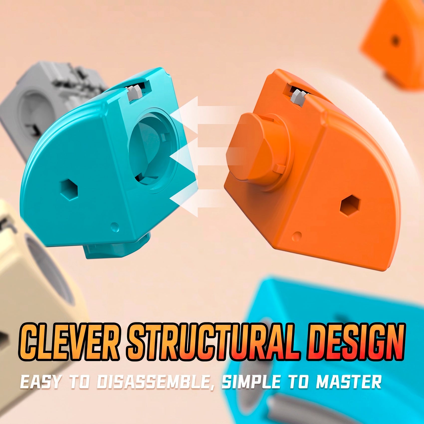 Circuito de Tren Eléctrico Versátil DIY 3D Pista Modular de Construcción Educativa para Niños