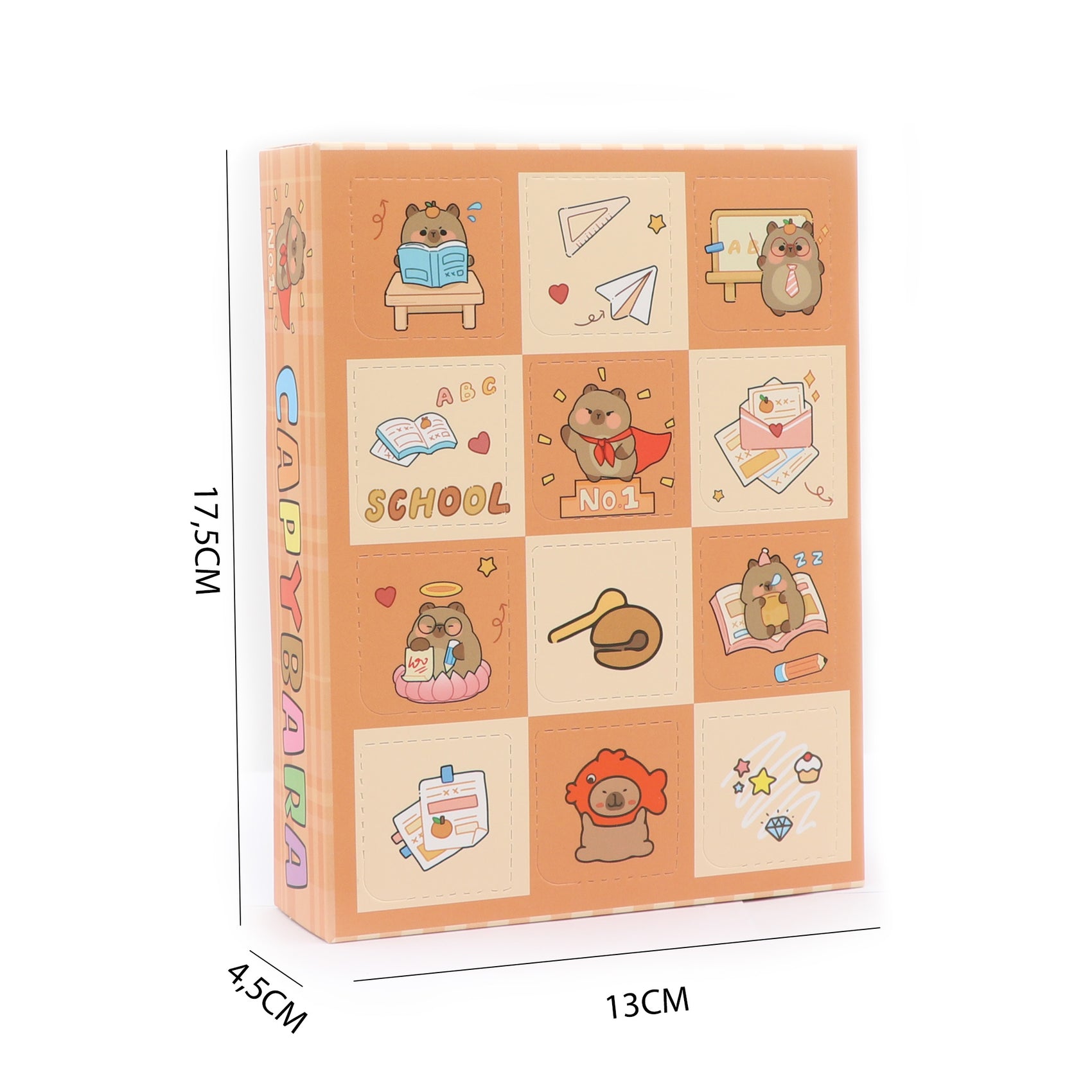 CAJA SORPRESA FIGURAS CAPIBARAS 12 PCS