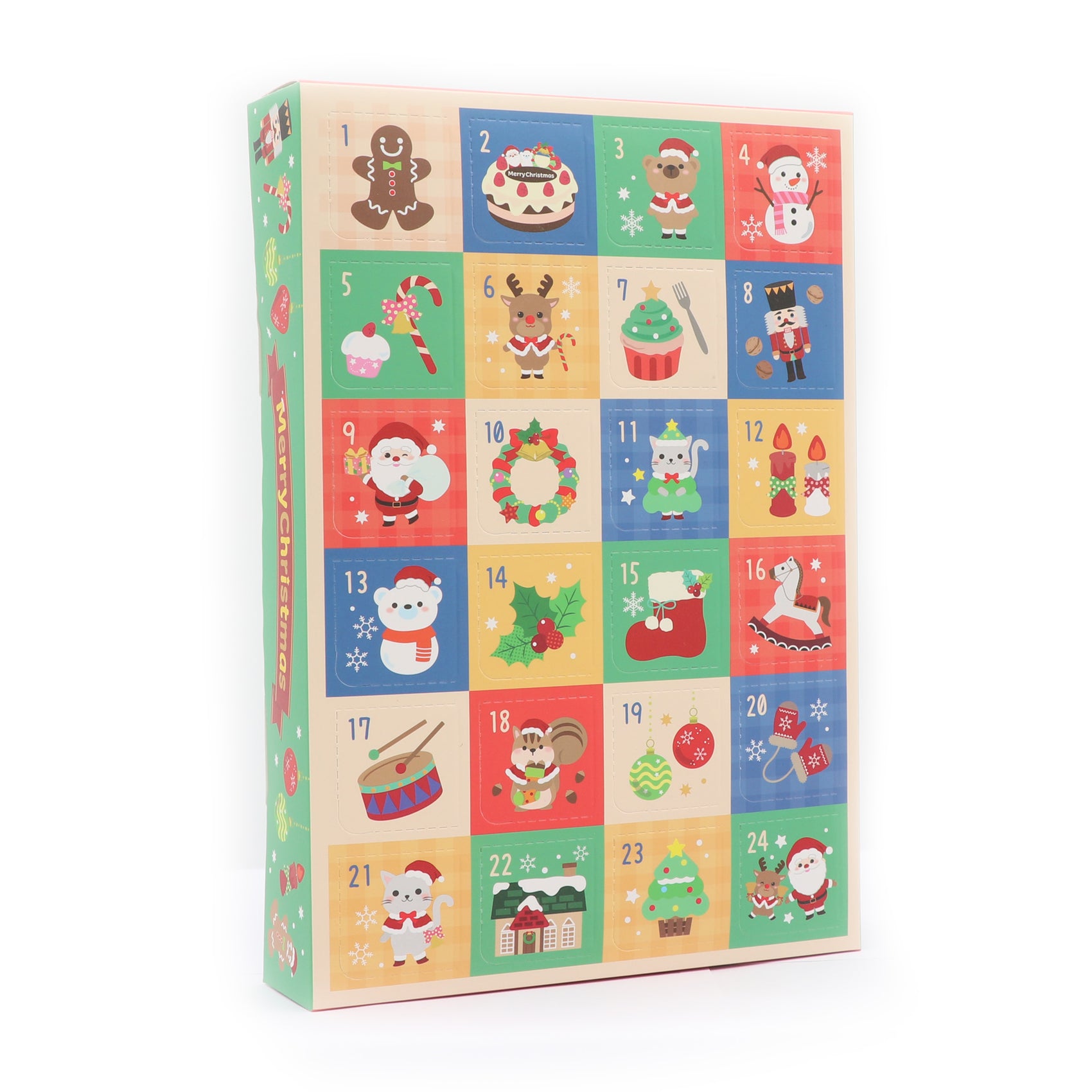 CAJA SORPRESA FIGURAS NAVIDEÑAS 24 PCS