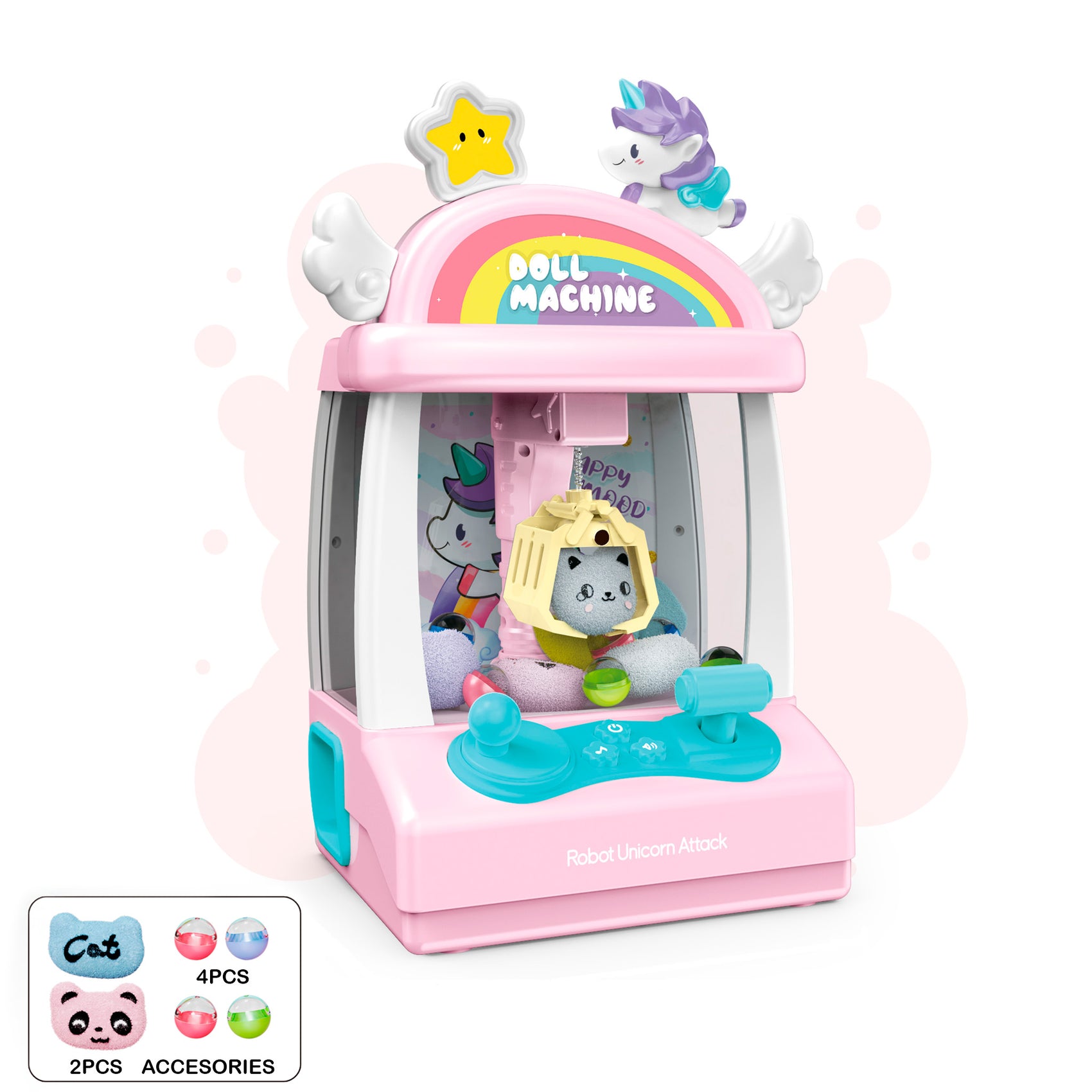 Unicorn Hook Machine with Accessories