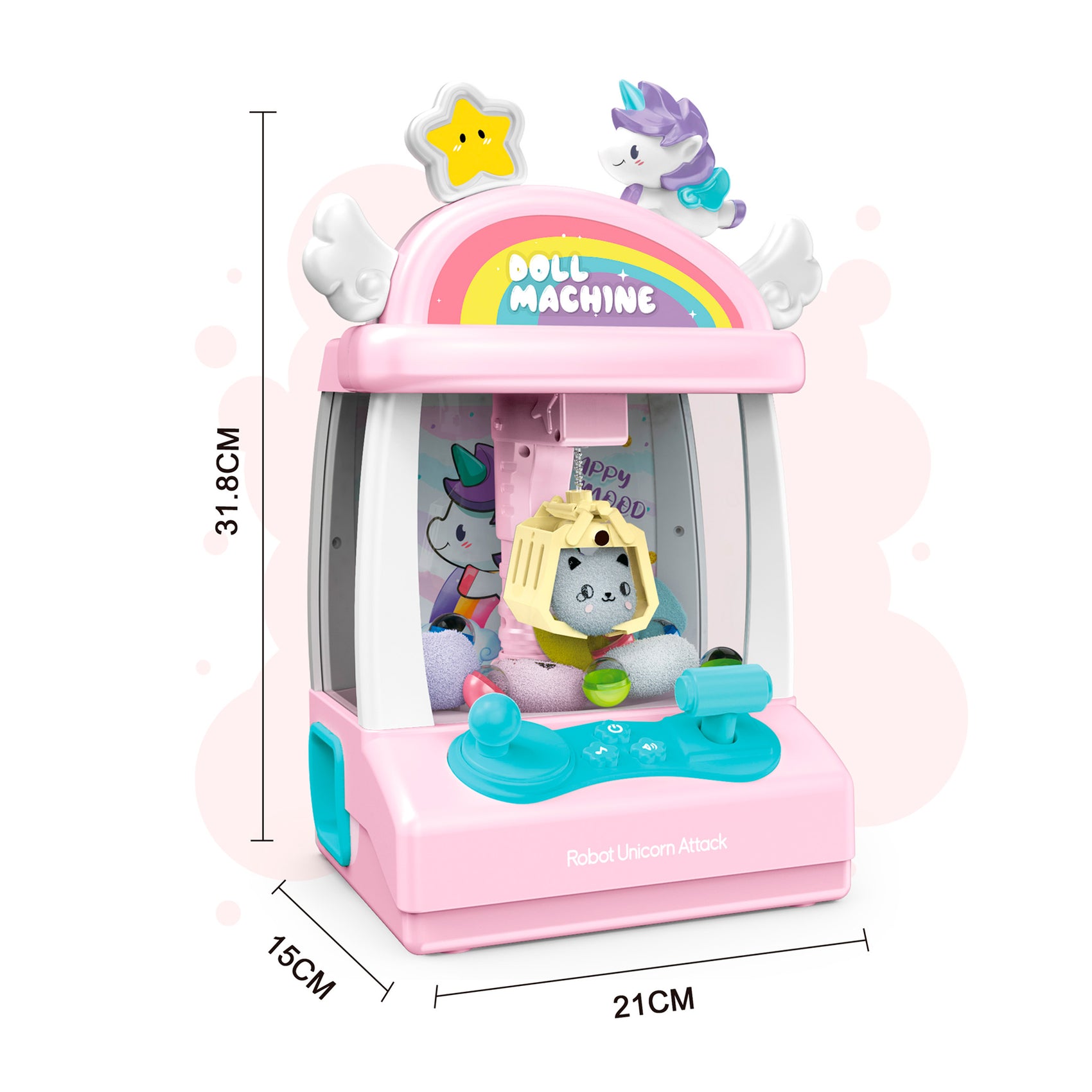 Unicorn Hook Machine with Accessories