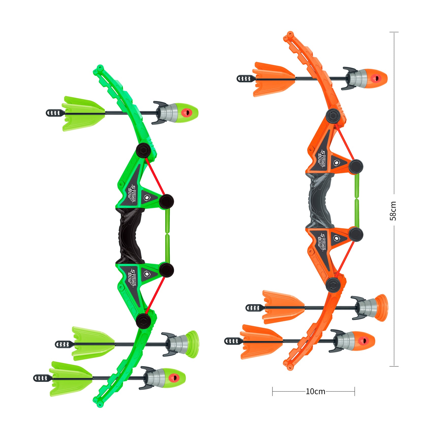 ARCO CON FLECHAS SILBANTES