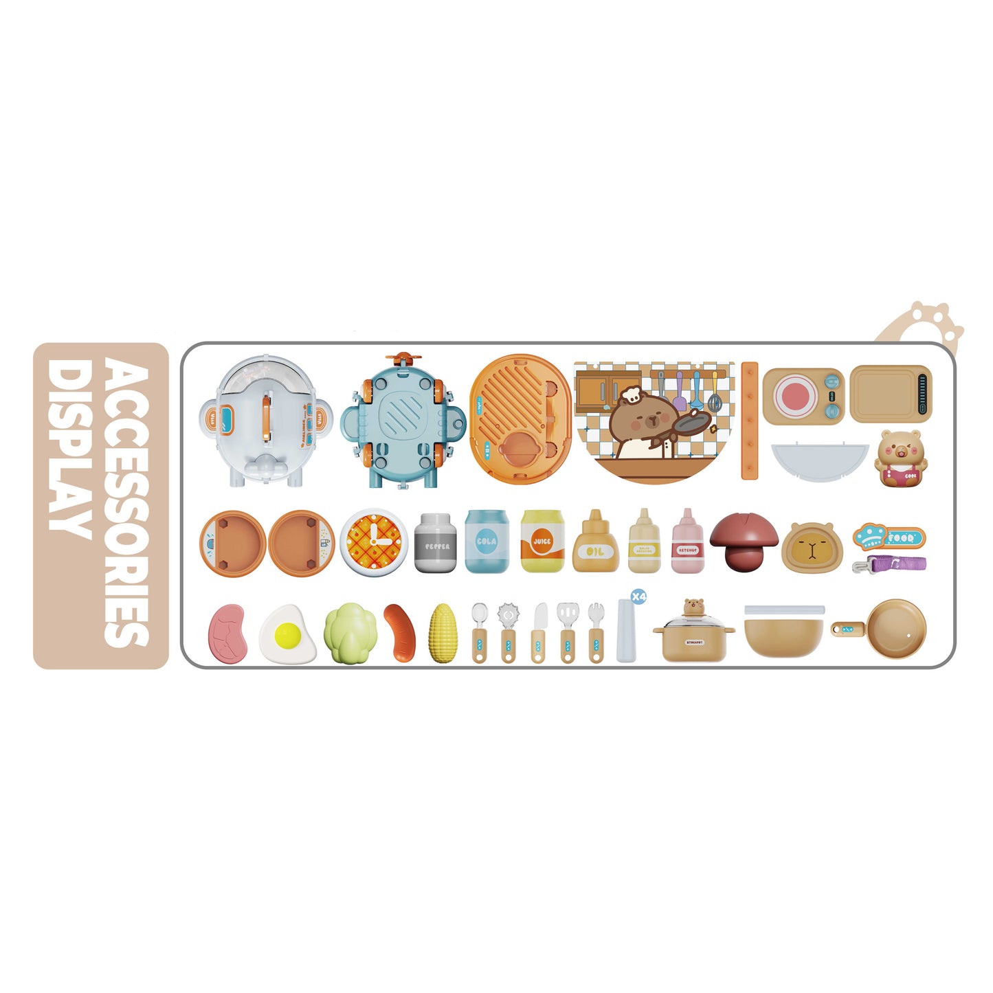 MALETIN JUEGO DE COCINA CON FORMA DE AVION Y ACCESORIOS