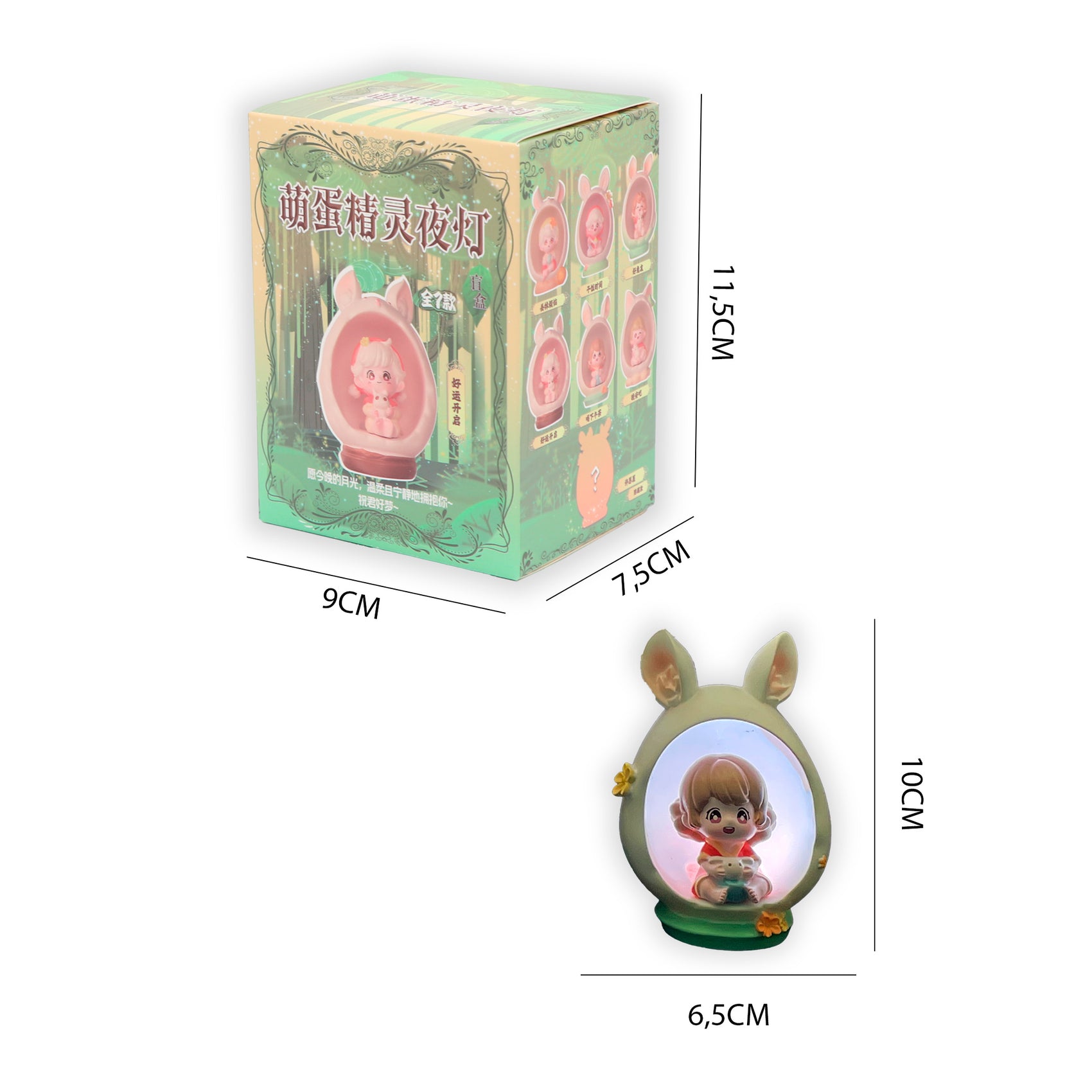 Blind box Serie de Elfo Bosque Mágico