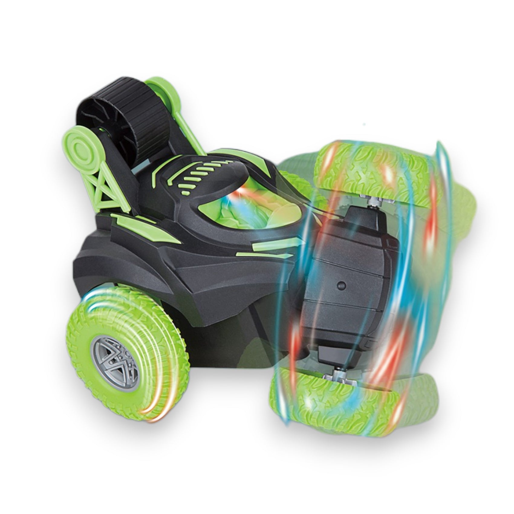 360-Grad-Bewegungsferngesteuertes Stuntauto mit Lichtern und Musik