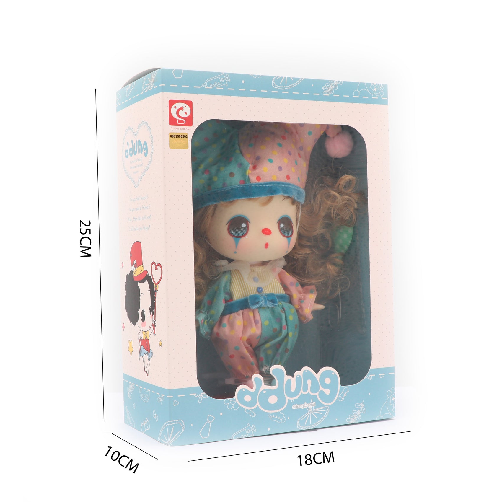 MUÑECA DDUNG DOLL PAYASO