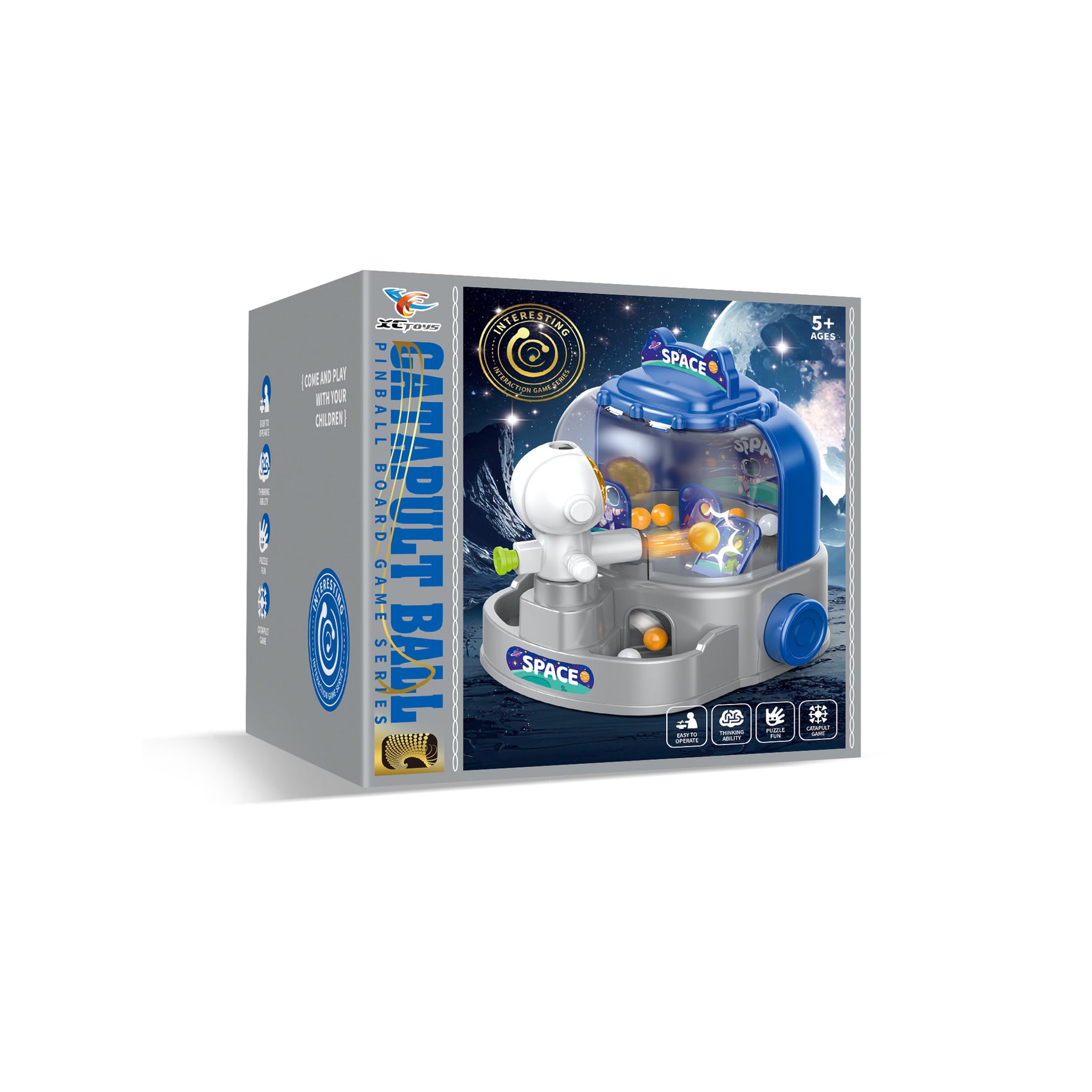 MINI JUEGO DE PINBALL ESPACIAL