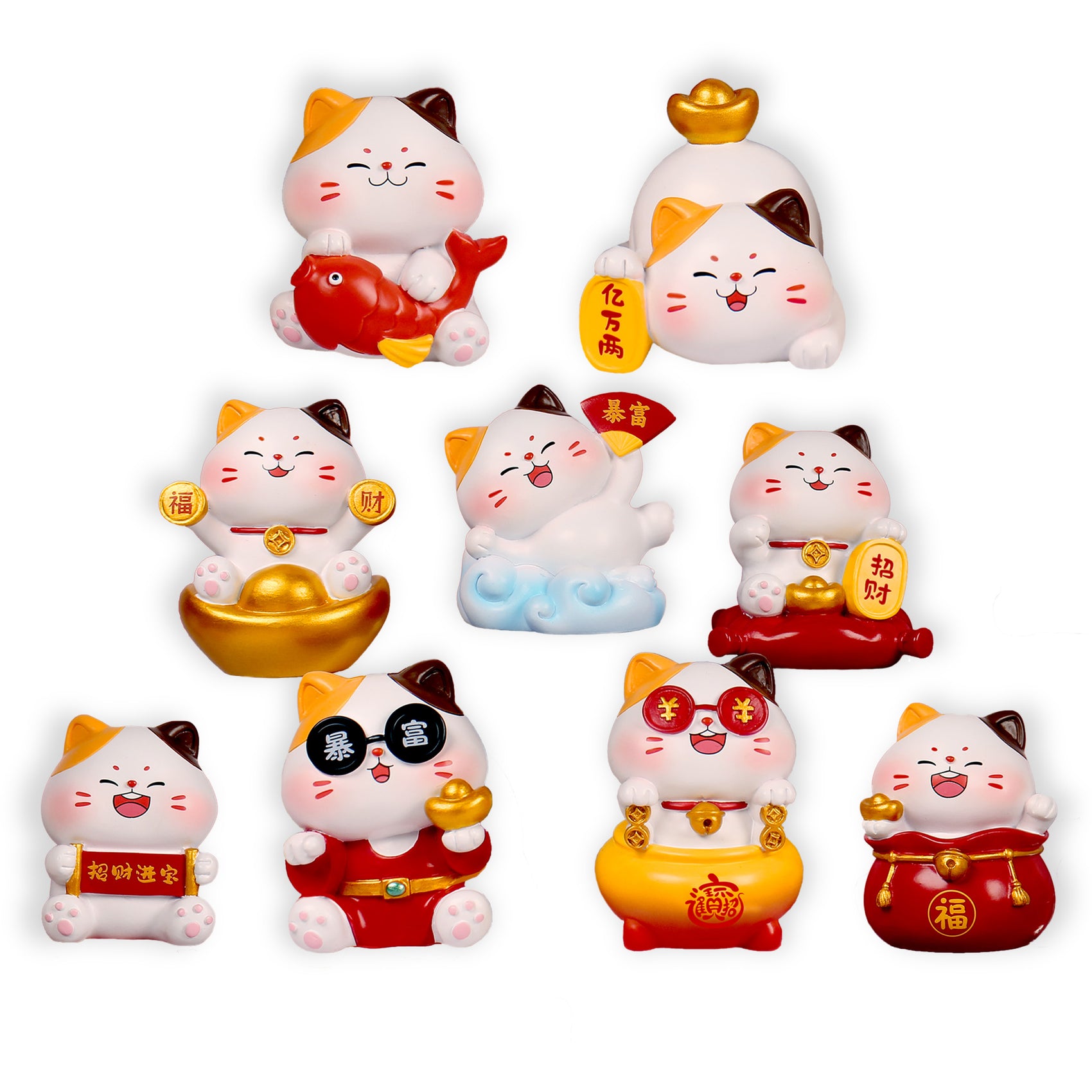 Blind box Serie de Gato de la Fortuna