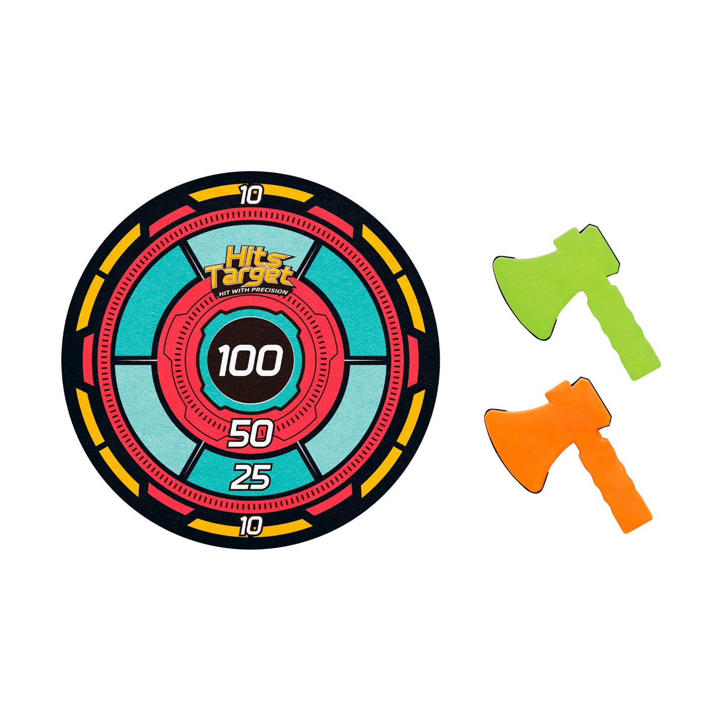 HACHA ARROJADIZA CON DIANA DE TELA