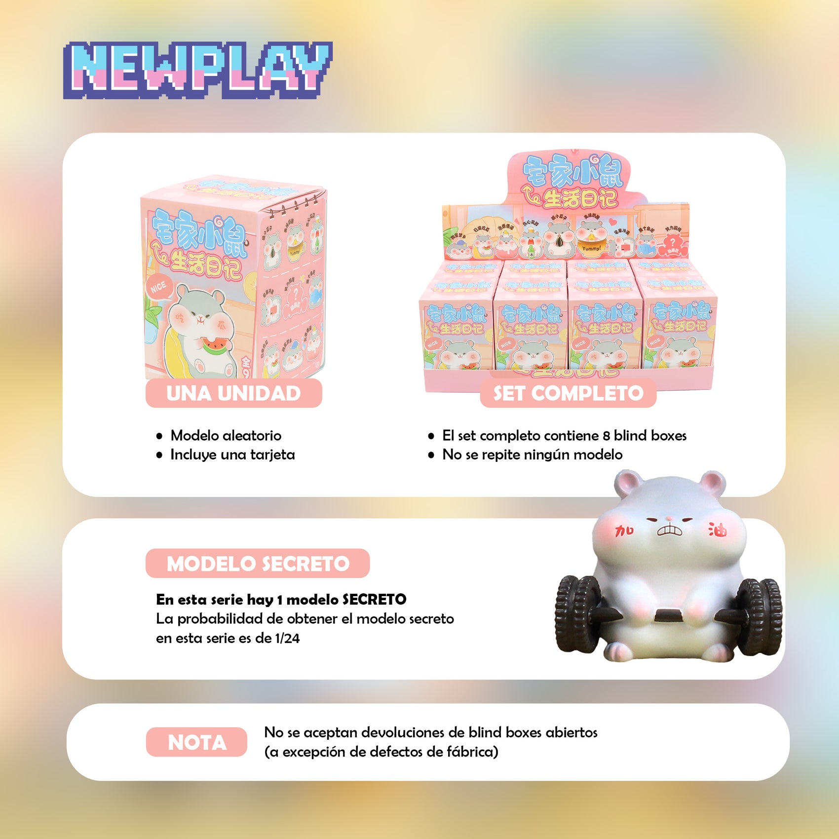 Blind box Serie de Ratón Nini