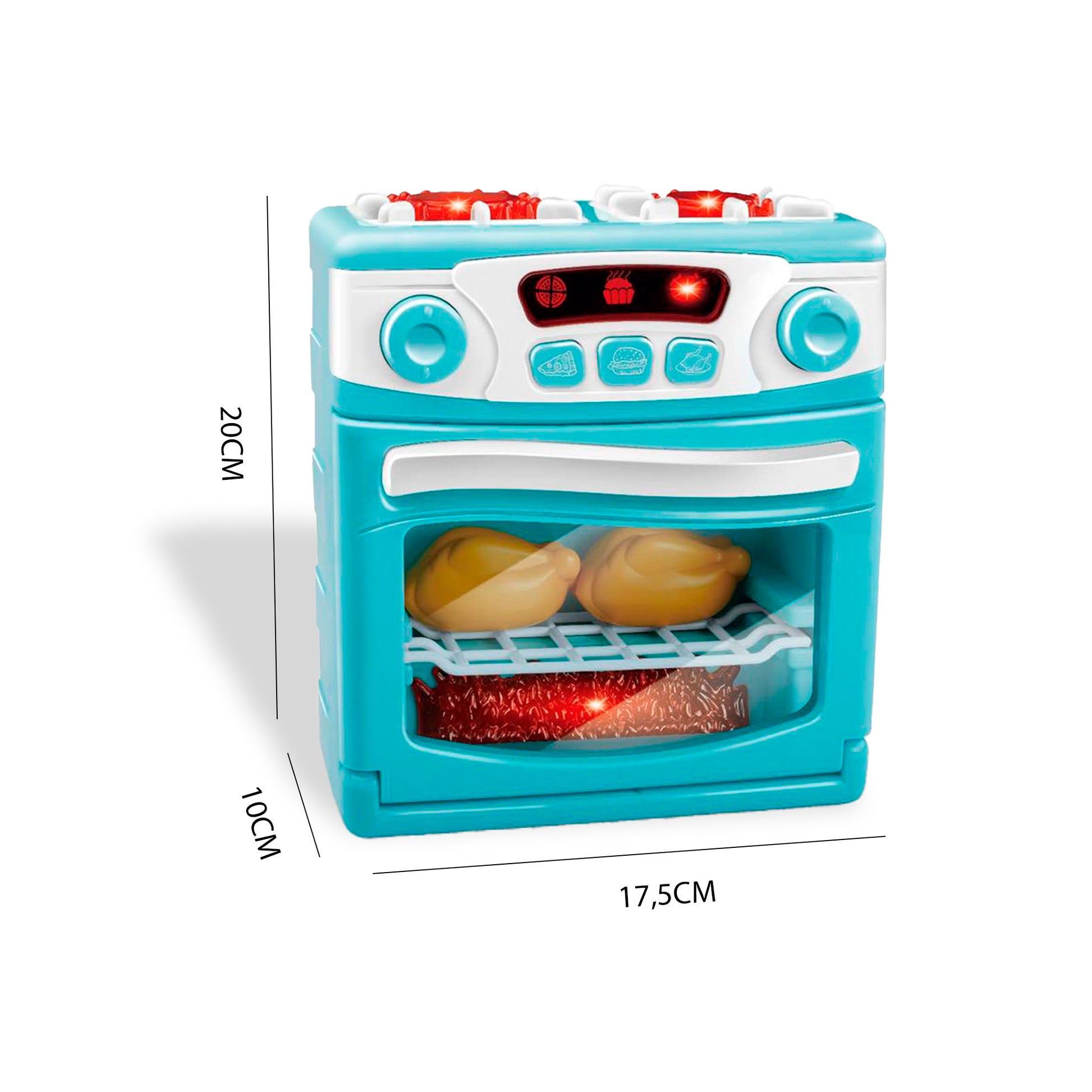 Dimensiones juego horno interactivo Newplay - medidas producto