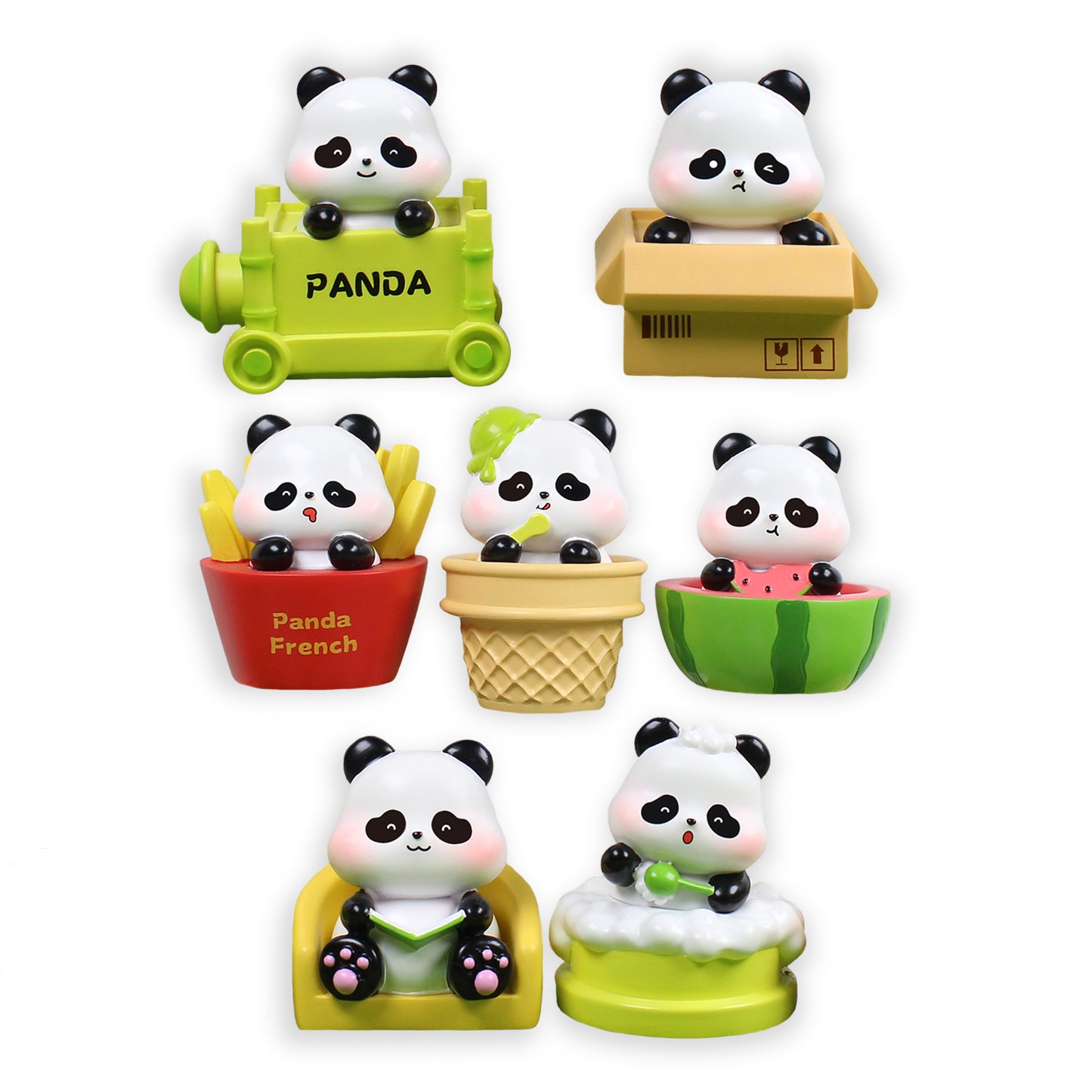 Blind box Oso Panda serie vida diaria Newplay - figura sorpresa coleccionable