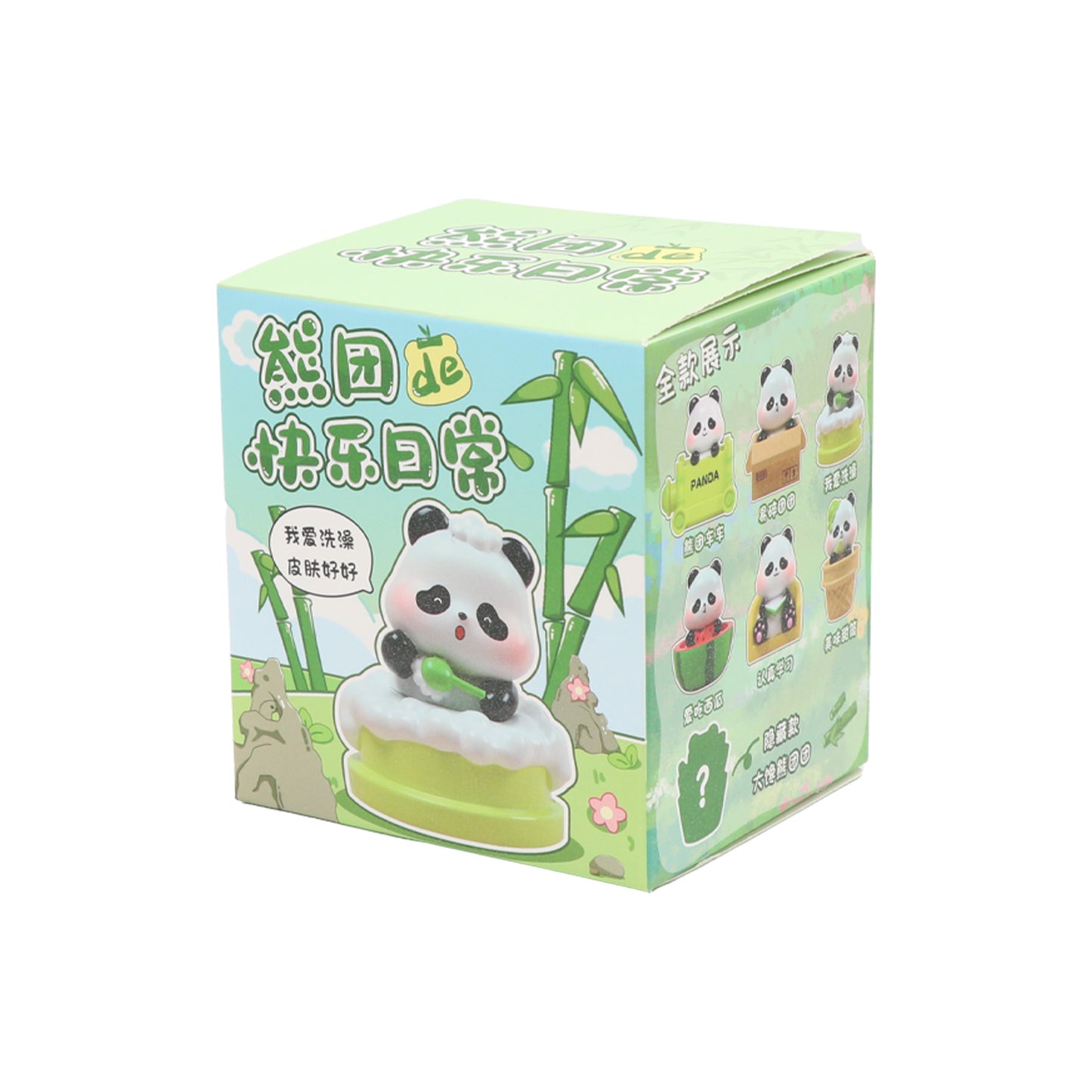 Caja blind box Oso Panda Newplay - empaque individual sorpresa