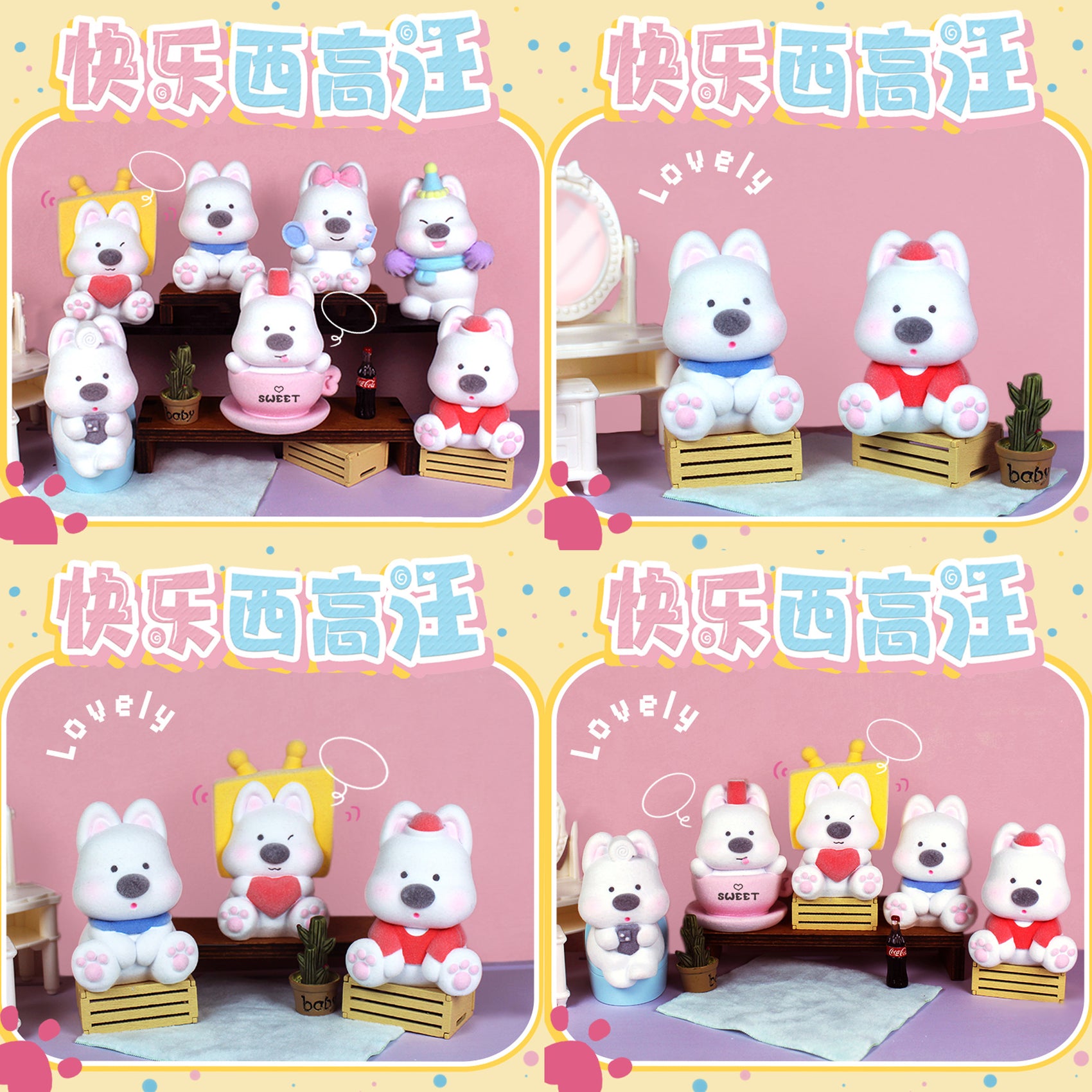 Blind box Serie de Perrito Westie