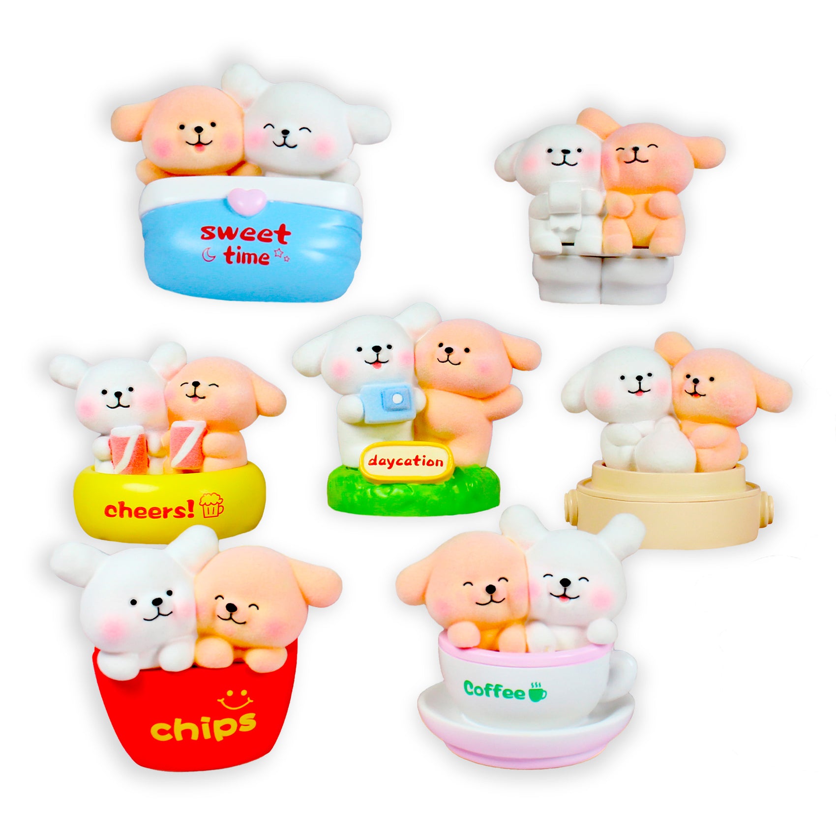 Blind box Serie de Happy Dog Vida Diaria