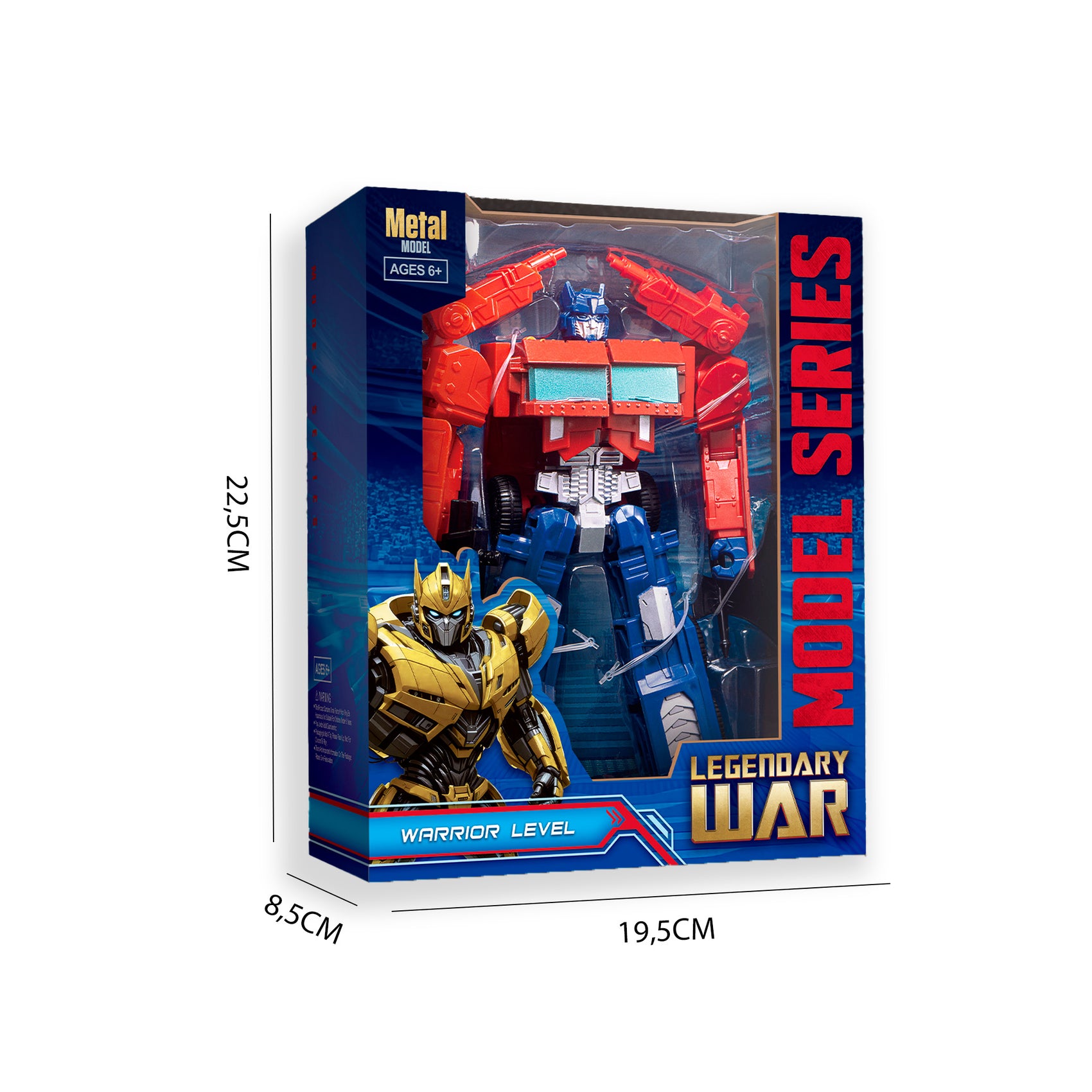 Robot Transformable Camión de Combate con Armas