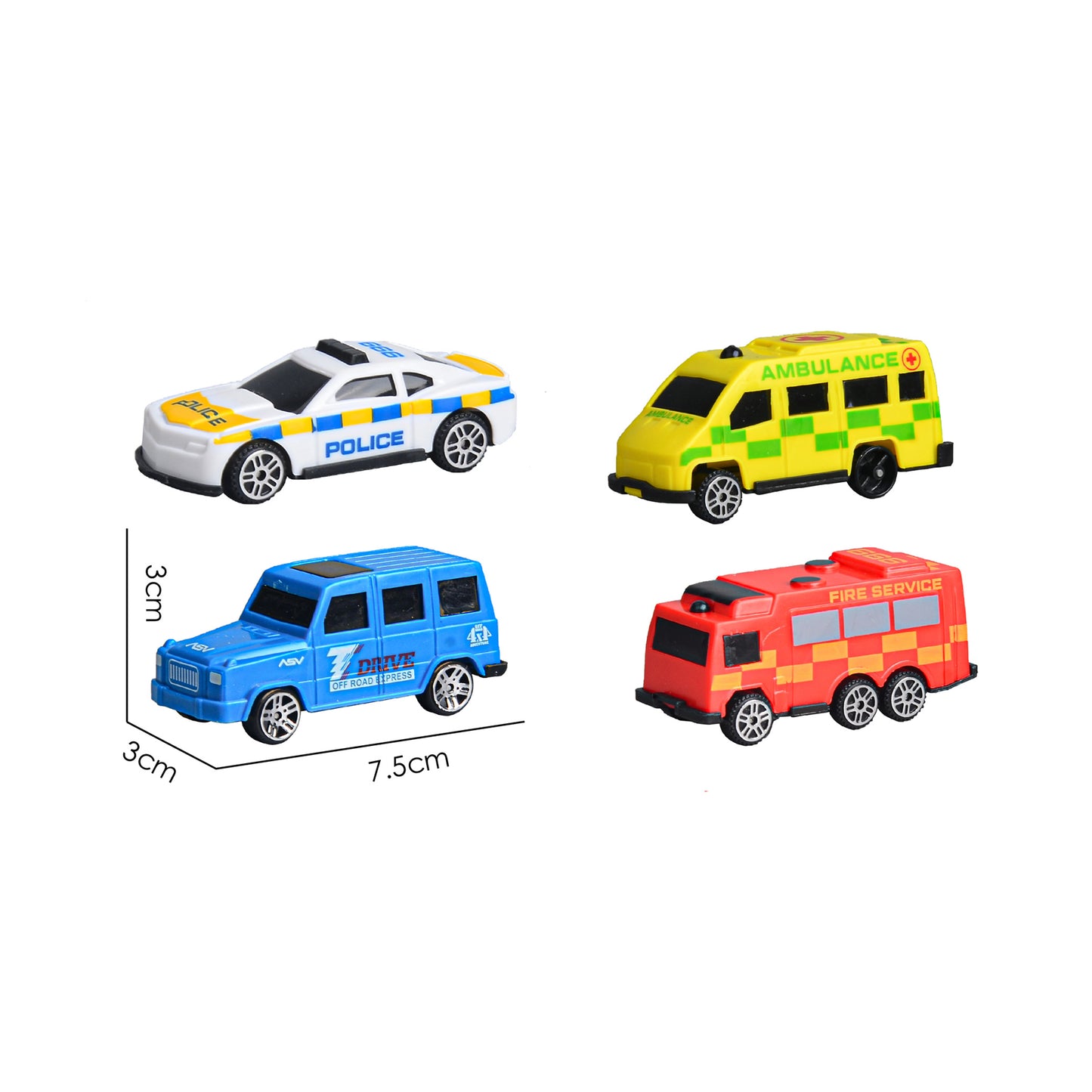 INTERACTIVE TRAFFIC GAME WITH 2 TRUCKS AND 13 ACCESSORIES