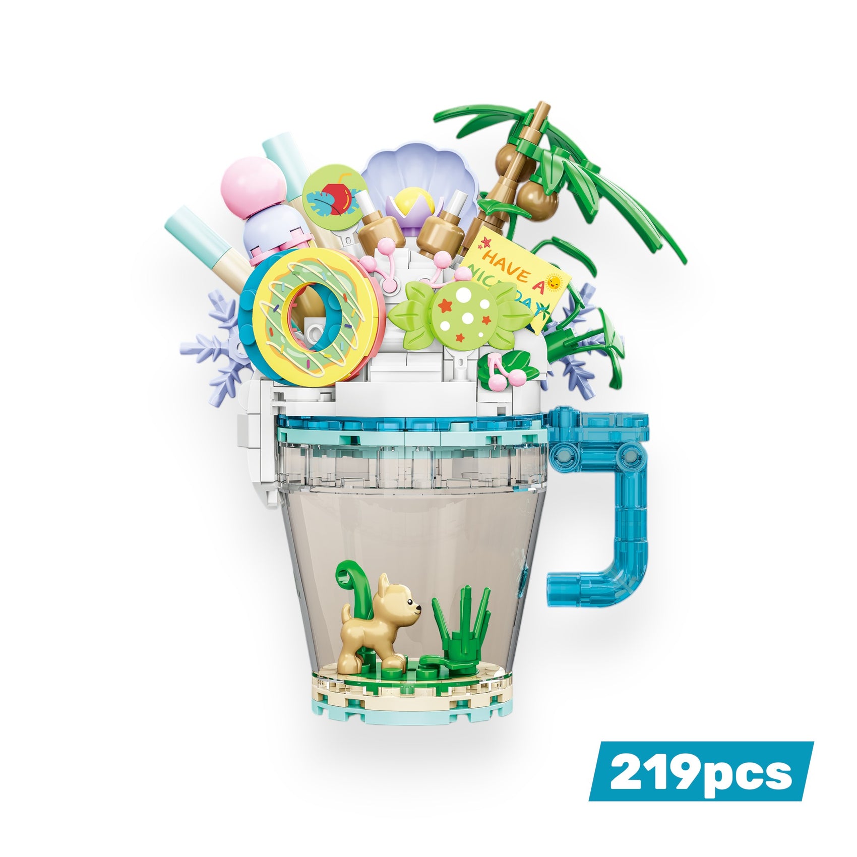 Bloques de Construcción Bubble Water Coco 219 piezas